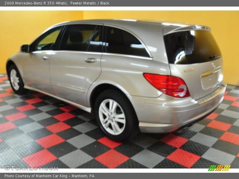 Pewter Metallic / Black 2009 Mercedes-Benz R 350 4Matic