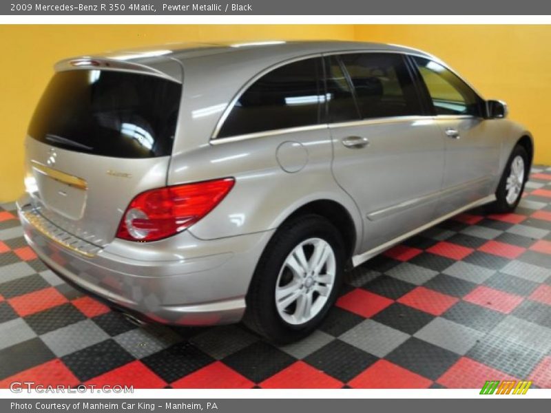 Pewter Metallic / Black 2009 Mercedes-Benz R 350 4Matic
