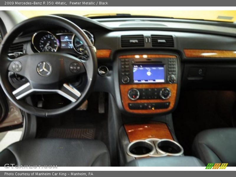 Pewter Metallic / Black 2009 Mercedes-Benz R 350 4Matic
