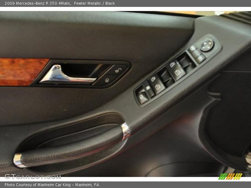 Pewter Metallic / Black 2009 Mercedes-Benz R 350 4Matic