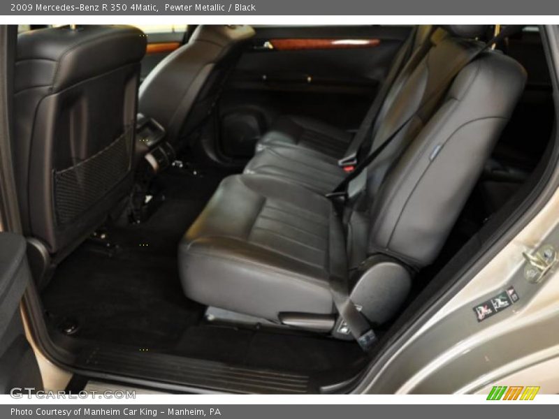 Pewter Metallic / Black 2009 Mercedes-Benz R 350 4Matic