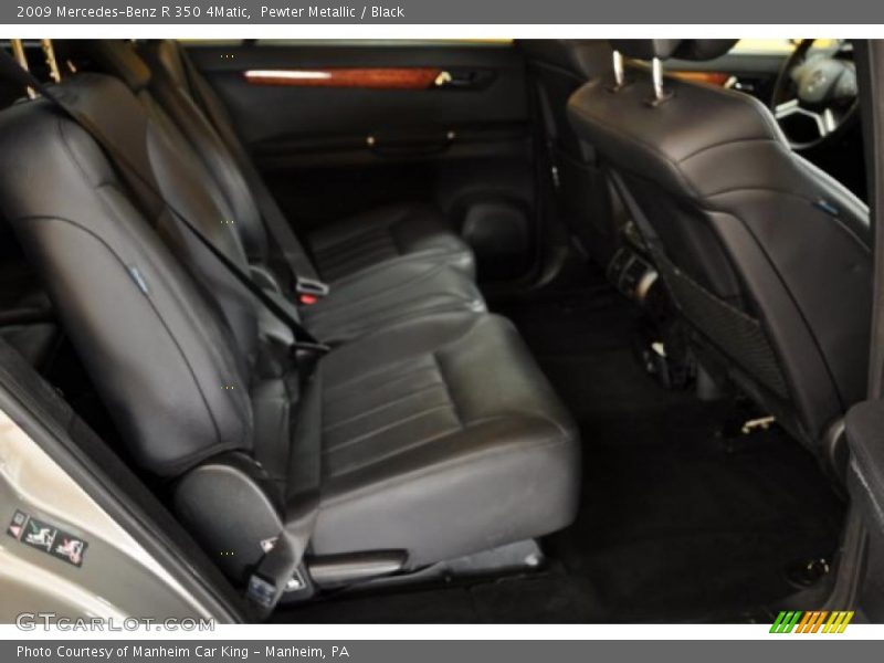 Pewter Metallic / Black 2009 Mercedes-Benz R 350 4Matic