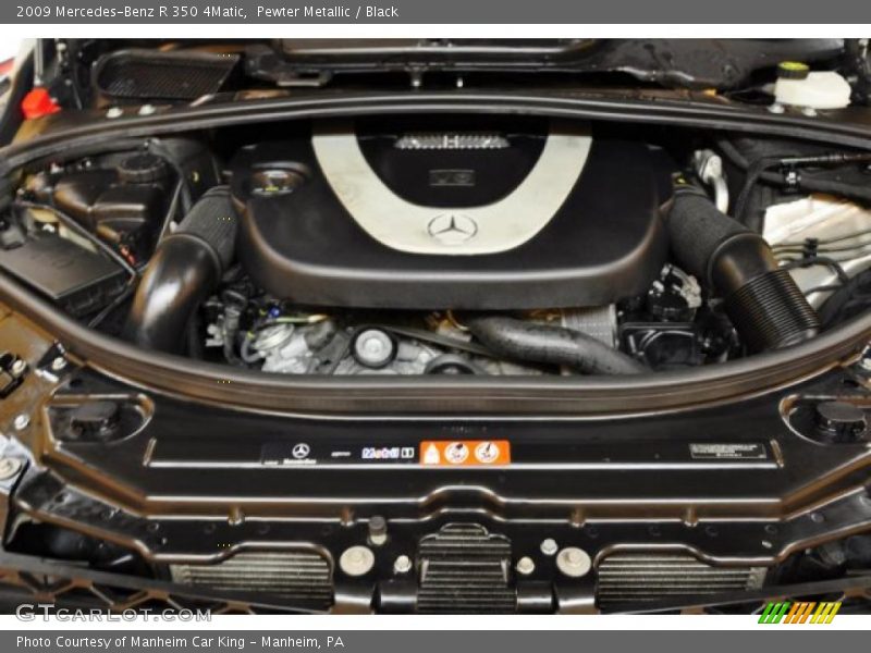 Pewter Metallic / Black 2009 Mercedes-Benz R 350 4Matic