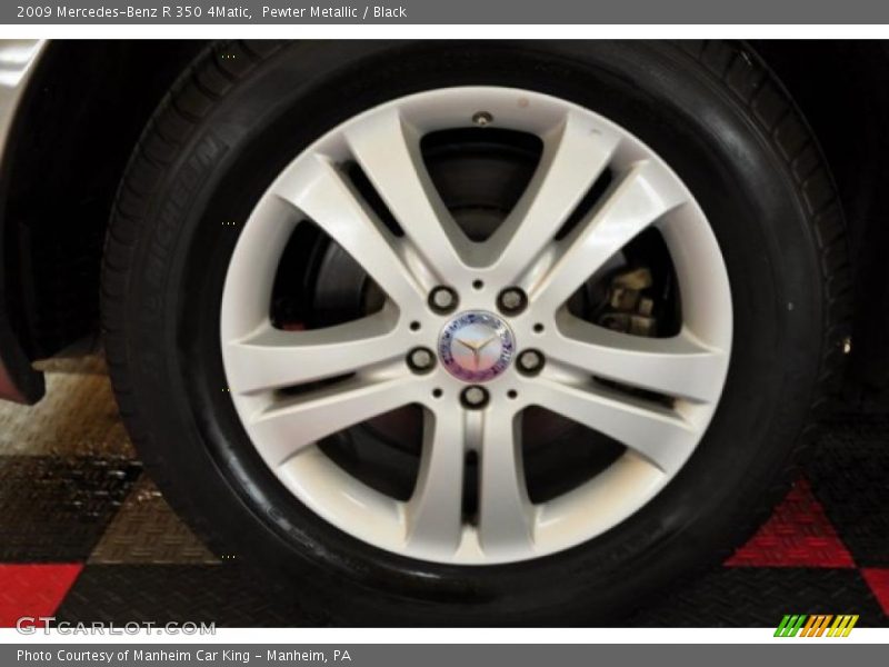 Pewter Metallic / Black 2009 Mercedes-Benz R 350 4Matic