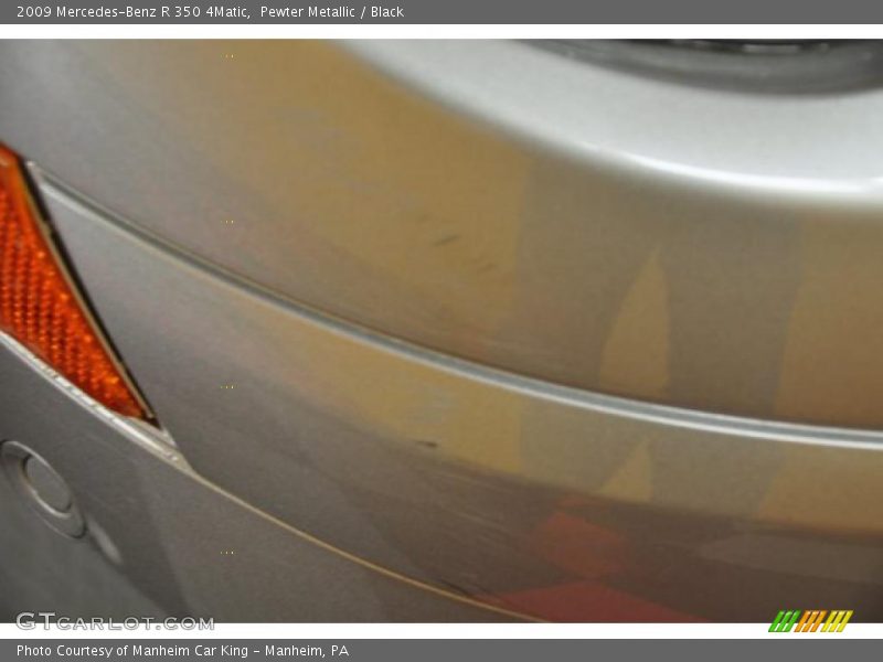 Pewter Metallic / Black 2009 Mercedes-Benz R 350 4Matic