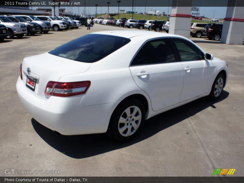 Super White / Ash 2011 Toyota Camry LE