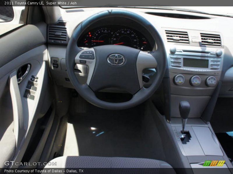 Super White / Ash 2011 Toyota Camry LE