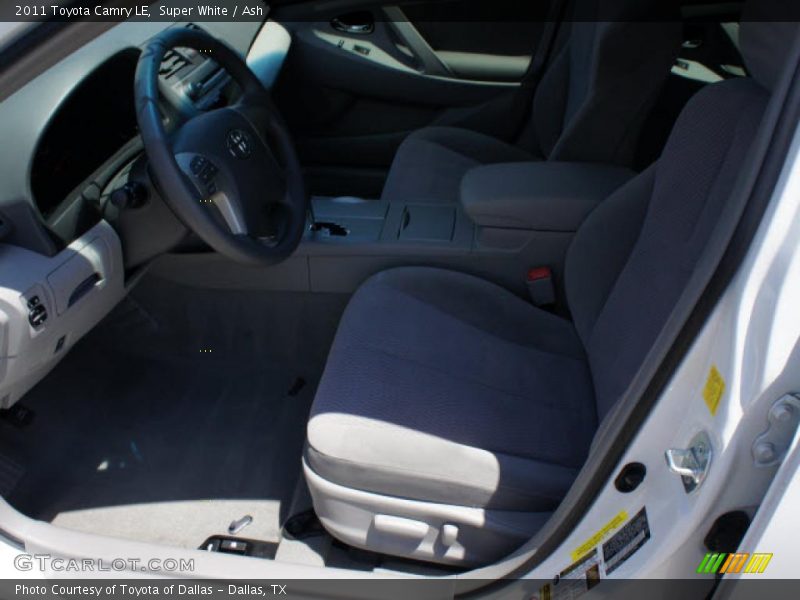 Super White / Ash 2011 Toyota Camry LE