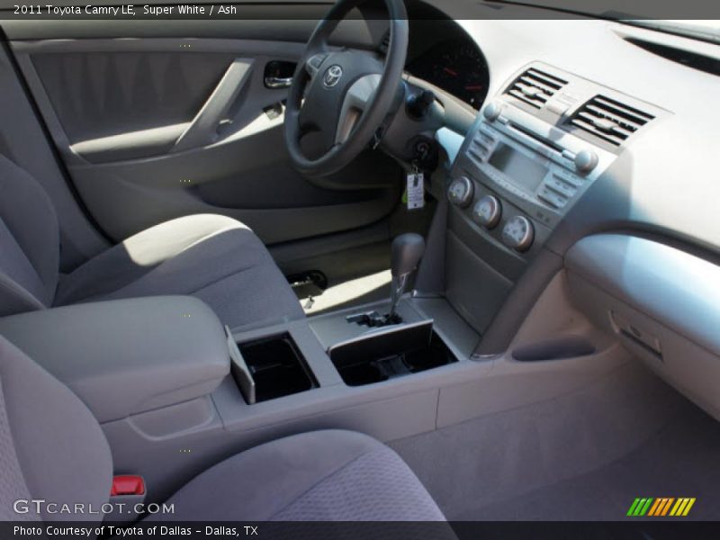 Super White / Ash 2011 Toyota Camry LE