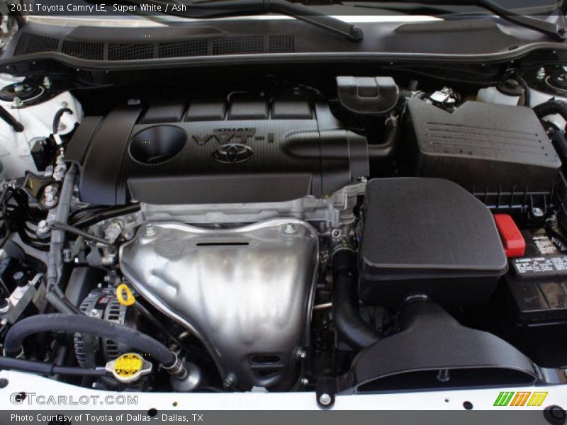 Super White / Ash 2011 Toyota Camry LE