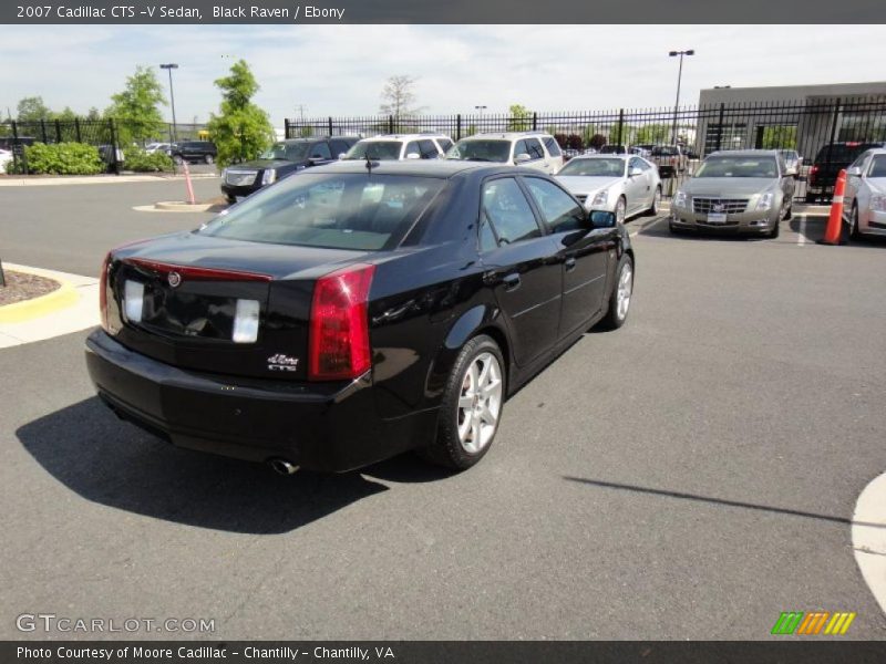 Black Raven / Ebony 2007 Cadillac CTS -V Sedan