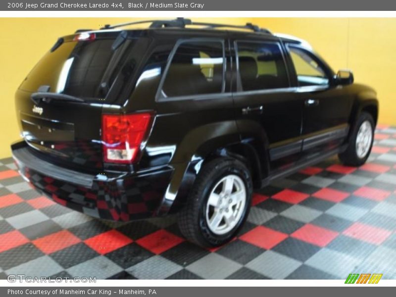 Black / Medium Slate Gray 2006 Jeep Grand Cherokee Laredo 4x4