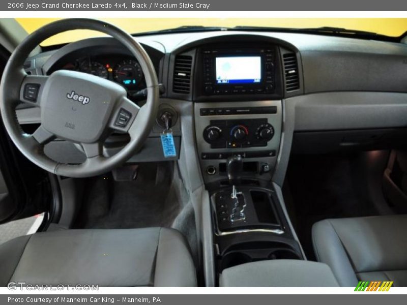 Black / Medium Slate Gray 2006 Jeep Grand Cherokee Laredo 4x4