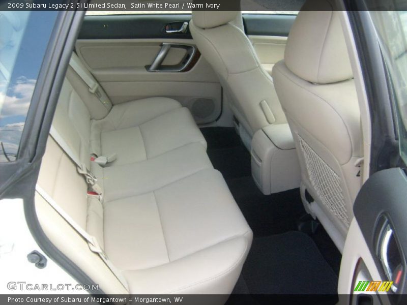  2009 Legacy 2.5i Limited Sedan Warm Ivory Interior
