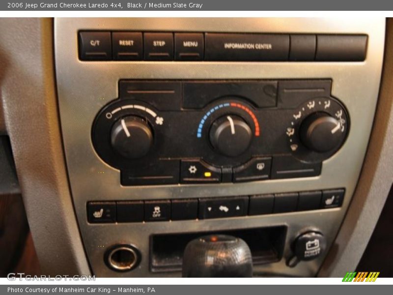 Black / Medium Slate Gray 2006 Jeep Grand Cherokee Laredo 4x4