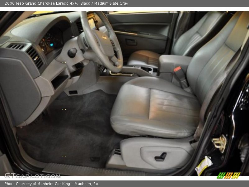 Black / Medium Slate Gray 2006 Jeep Grand Cherokee Laredo 4x4