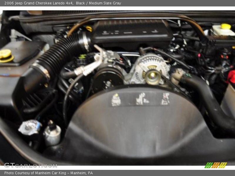 Black / Medium Slate Gray 2006 Jeep Grand Cherokee Laredo 4x4