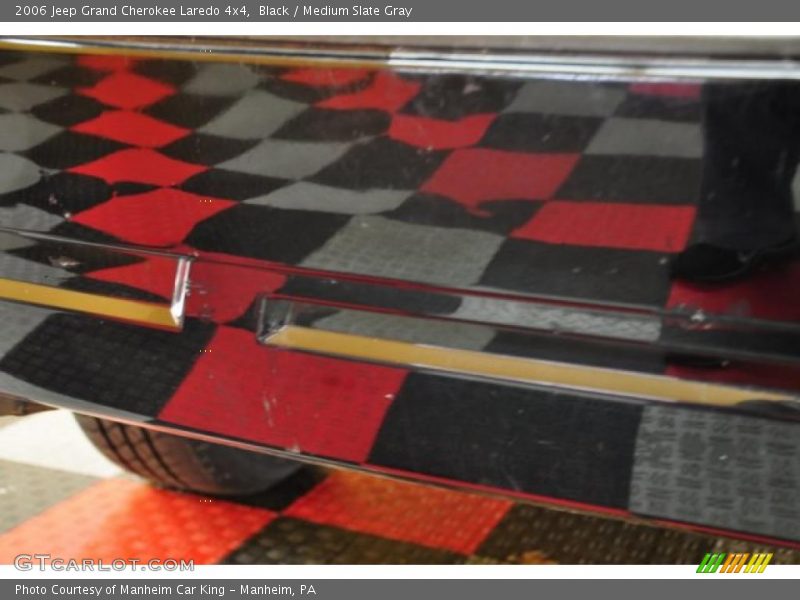 Black / Medium Slate Gray 2006 Jeep Grand Cherokee Laredo 4x4
