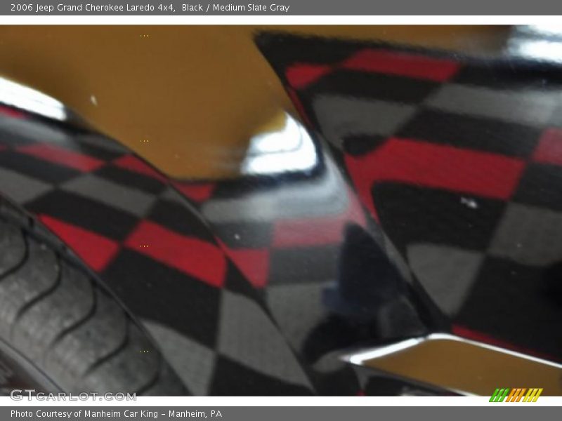 Black / Medium Slate Gray 2006 Jeep Grand Cherokee Laredo 4x4