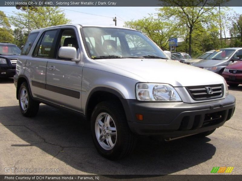Sebring Silver Metallic / Dark Gray 2000 Honda CR-V EX 4WD