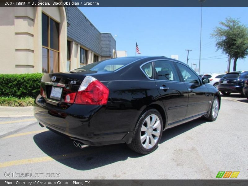 Black Obsidian / Graphite 2007 Infiniti M 35 Sedan