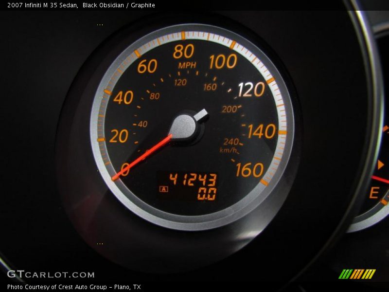 Black Obsidian / Graphite 2007 Infiniti M 35 Sedan