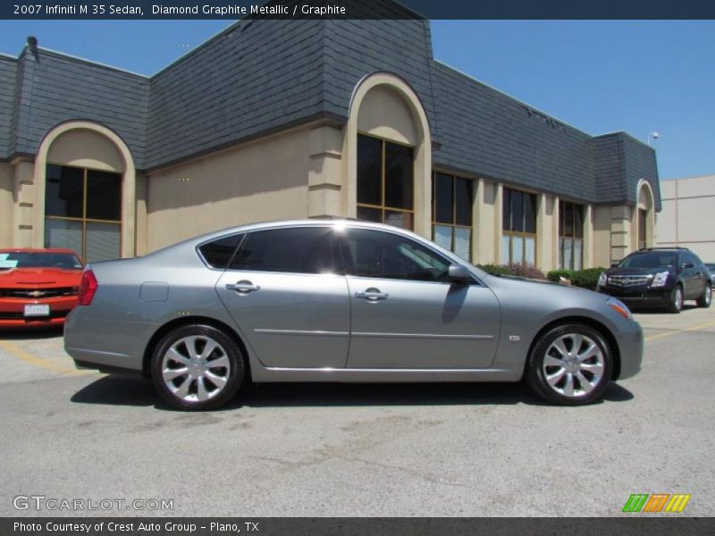 Diamond Graphite Metallic / Graphite 2007 Infiniti M 35 Sedan