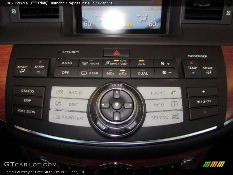 Diamond Graphite Metallic / Graphite 2007 Infiniti M 35 Sedan