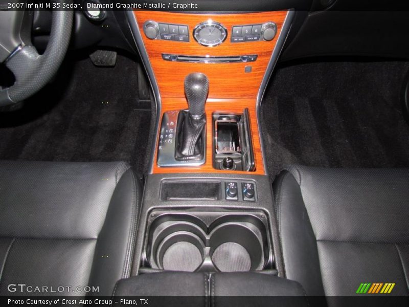 Diamond Graphite Metallic / Graphite 2007 Infiniti M 35 Sedan