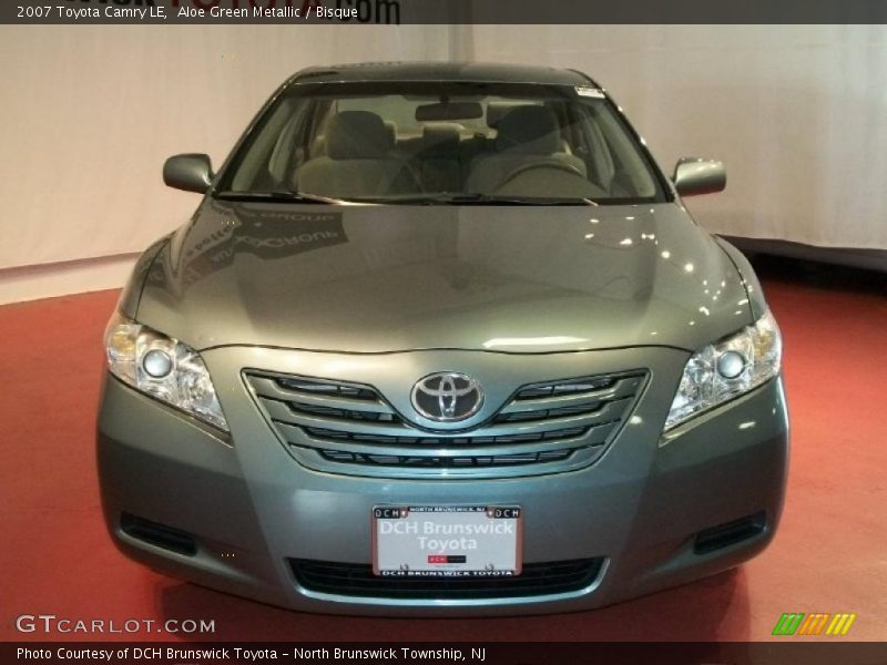 Aloe Green Metallic / Bisque 2007 Toyota Camry LE