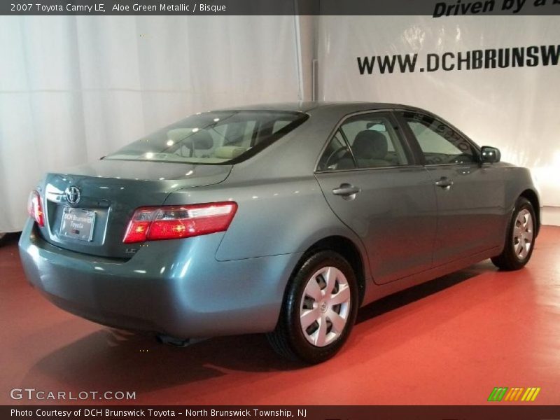 Aloe Green Metallic / Bisque 2007 Toyota Camry LE