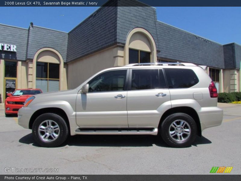 Savannah Beige Metallic / Ivory 2008 Lexus GX 470