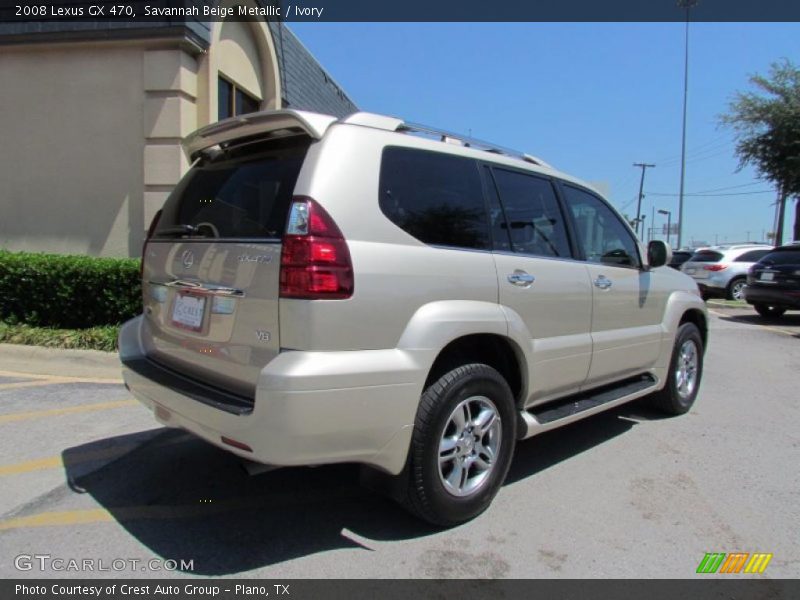 Savannah Beige Metallic / Ivory 2008 Lexus GX 470