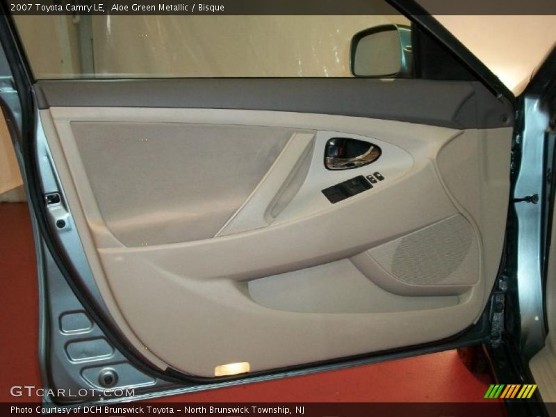 Aloe Green Metallic / Bisque 2007 Toyota Camry LE