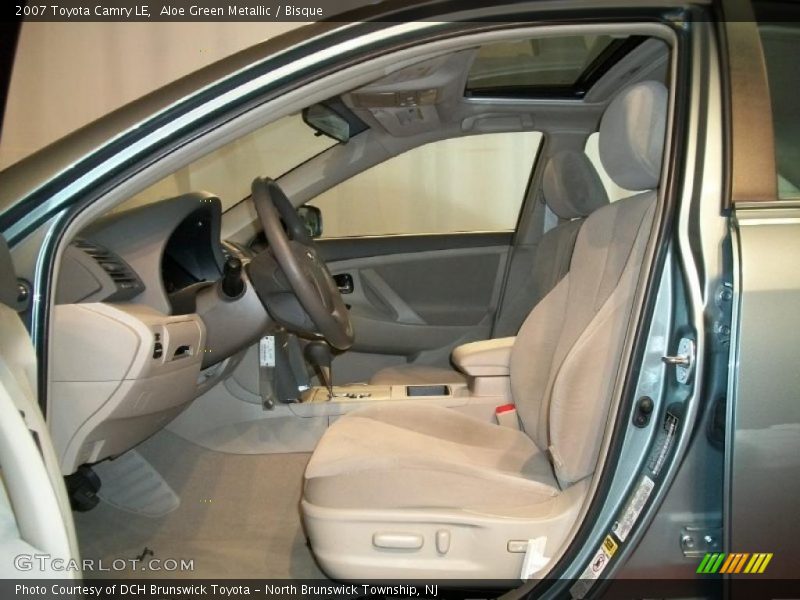 Aloe Green Metallic / Bisque 2007 Toyota Camry LE