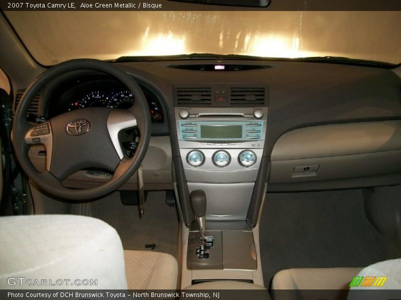 Aloe Green Metallic / Bisque 2007 Toyota Camry LE