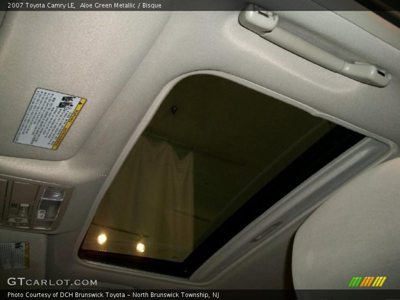 Aloe Green Metallic / Bisque 2007 Toyota Camry LE