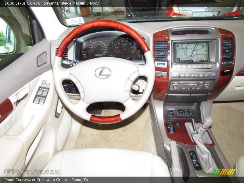 Savannah Beige Metallic / Ivory 2008 Lexus GX 470
