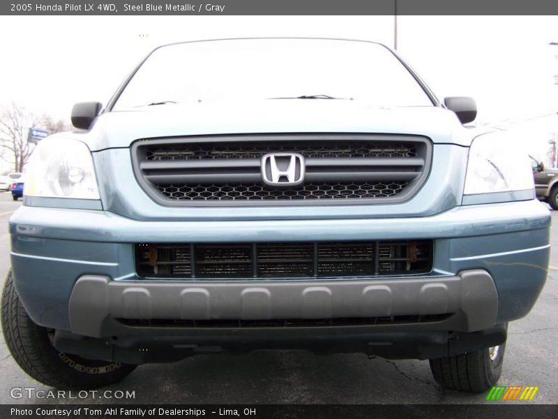 Steel Blue Metallic / Gray 2005 Honda Pilot LX 4WD