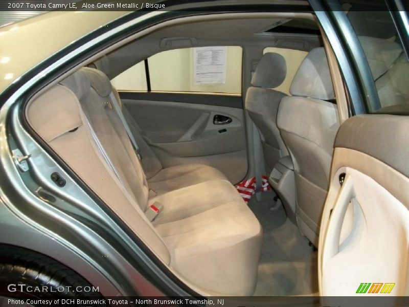 Aloe Green Metallic / Bisque 2007 Toyota Camry LE