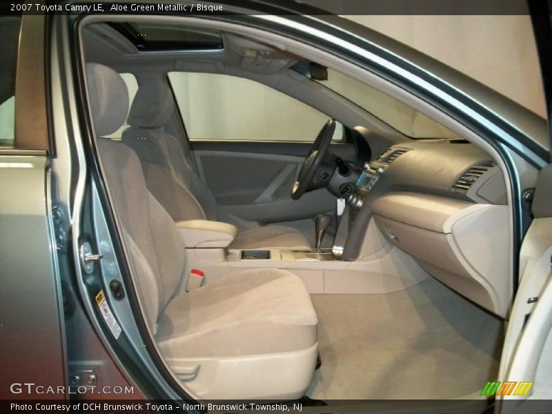 Aloe Green Metallic / Bisque 2007 Toyota Camry LE