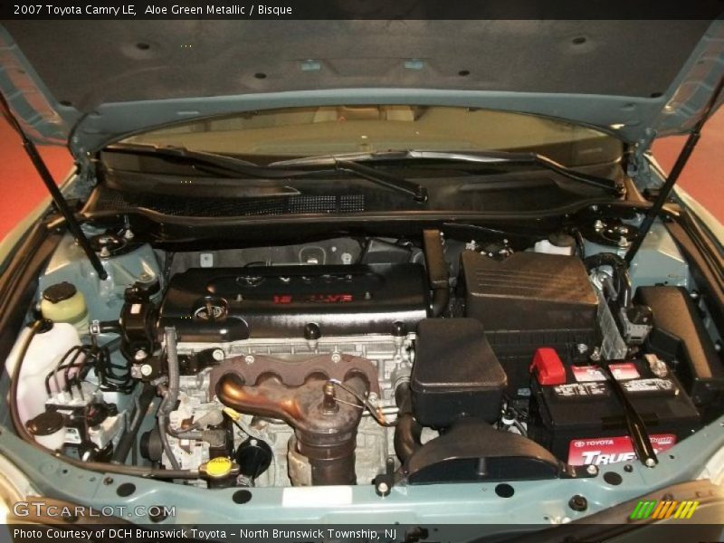 Aloe Green Metallic / Bisque 2007 Toyota Camry LE