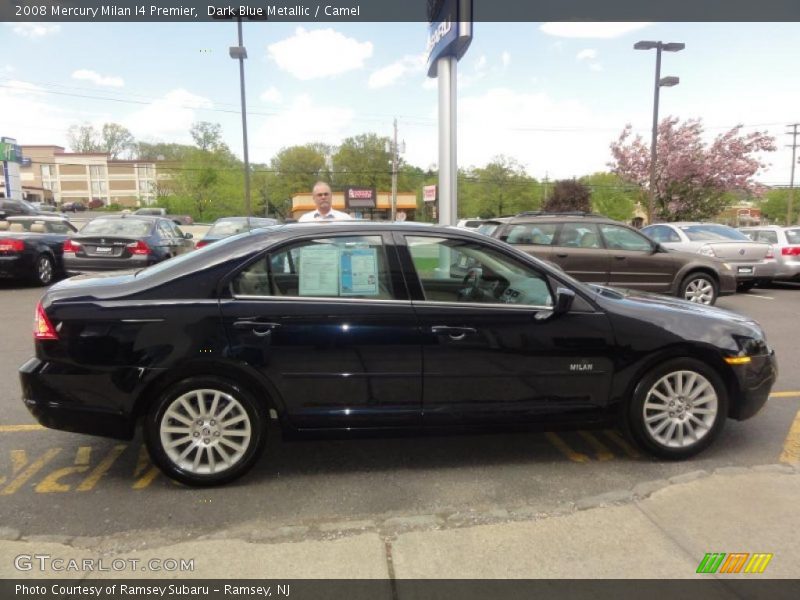 Dark Blue Metallic / Camel 2008 Mercury Milan I4 Premier