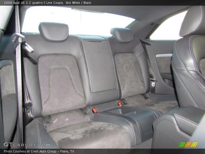 Ibis White / Black 2009 Audi A5 3.2 quattro S Line Coupe