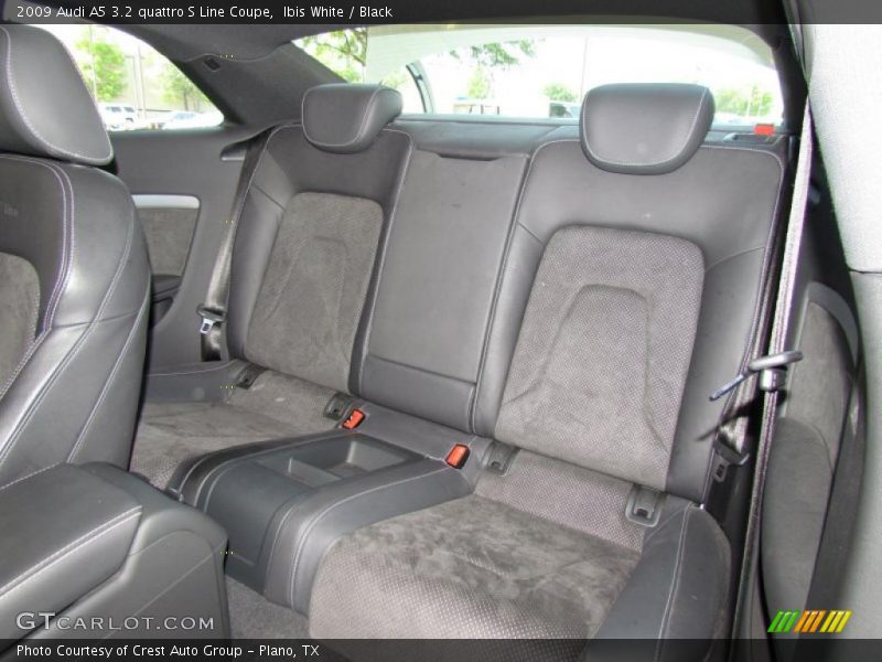 Ibis White / Black 2009 Audi A5 3.2 quattro S Line Coupe