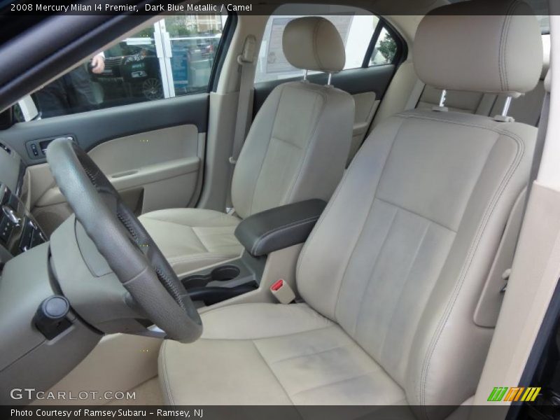 Dark Blue Metallic / Camel 2008 Mercury Milan I4 Premier