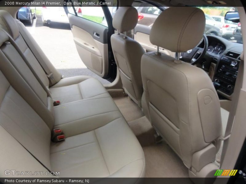 Dark Blue Metallic / Camel 2008 Mercury Milan I4 Premier