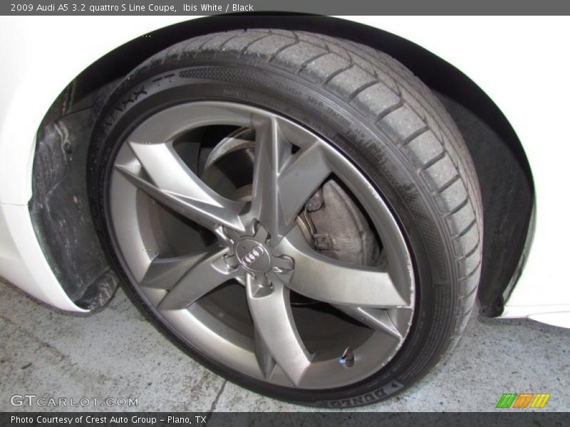 Ibis White / Black 2009 Audi A5 3.2 quattro S Line Coupe