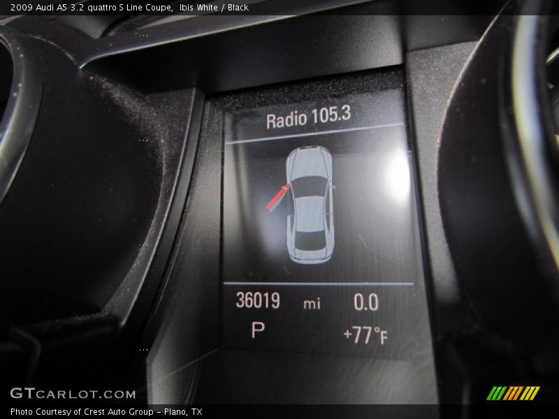 Ibis White / Black 2009 Audi A5 3.2 quattro S Line Coupe