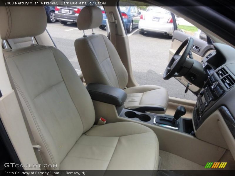 Dark Blue Metallic / Camel 2008 Mercury Milan I4 Premier